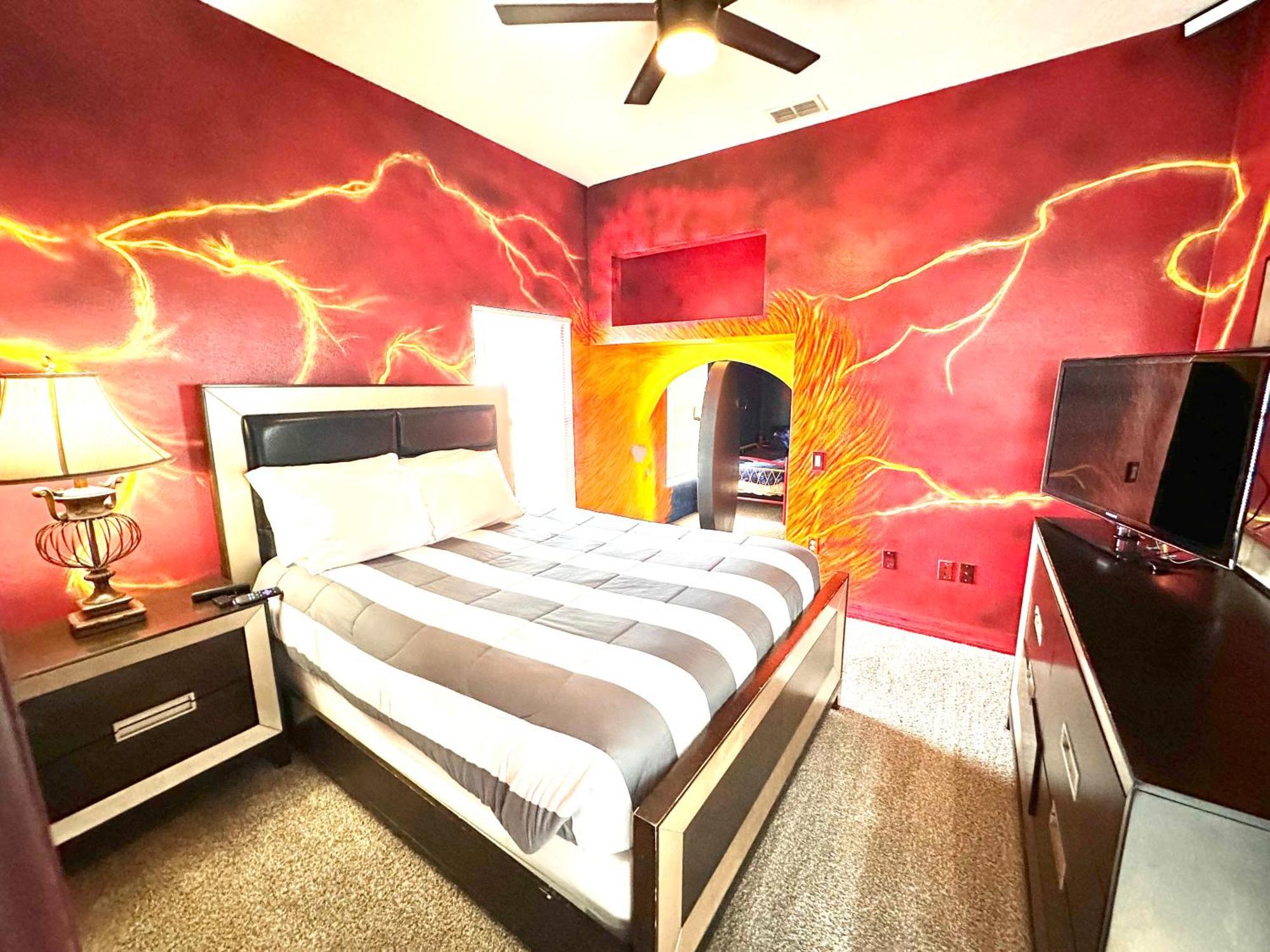 The Marvel Mansion 5Br Pool Home Near Disney World Ορλάντο Δωμάτιο φωτογραφία